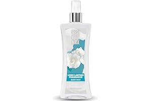 Body Fantasies Signature Fragrance Body Spray, Fresh White Musk, 8 Fluid Ounce