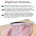 Easyboner Fish Bone Tweezer, Fillet Pin Bone Remover Tool, Outdoor, Kitchen & Cooking Utensil. Durable Fishing or Boat Gift for Cleaning or Boning Salmon. Unconditionally guaranteed for life.