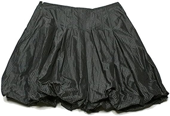 Amazon Co Jp Peyton Place ペイトンプレイス 日本製 ミニスカート Mサイズ グレー ドット柄 キュート バルーンスカート タック 水玉柄 裏地付き 服 ファッション小物