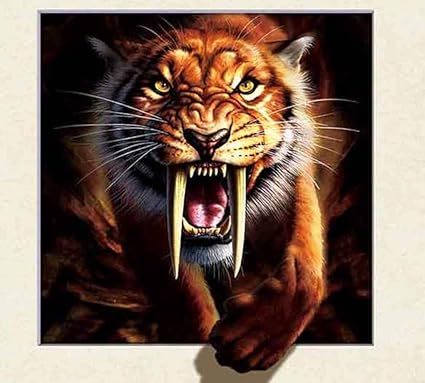 Ipastock Tigre Dai Denti A Sciabola Animale Preistorico