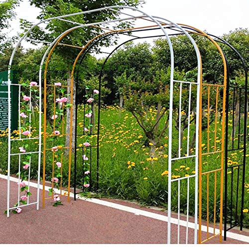 SXNYC Rosenbogen, Rankhilfe, Rosenbogen Rankhilfe, Rundbogen im Landhausstil, mit Graceful Kurve, für Kletterpflanzen… – Bild 8