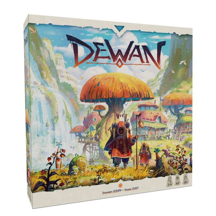 Asmodee | Dewan | Strategic Board Game | Ages 10+ | 2-4 Players | 40+ Minutes Playing Time