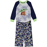 STAR WARS girls 2-piece Loose-fit Pajama Set, Soft & Cute for Kids