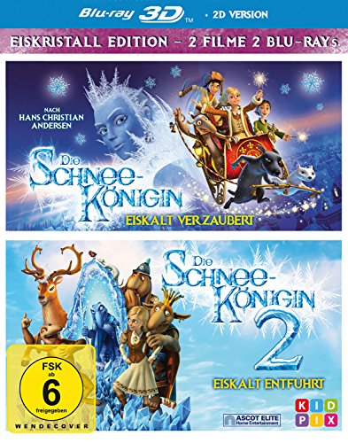 Die Schneekönigin 1 + 2 (Blu-Ray 3d, 2 Discs)