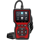 Yourkar OBD2 Scanner Diagnostic Tool, Code Reader OBD II Scanner with Reset &amp; Live Data, Professional Check Engine Fault Code Reader I/M Readiness for OBD2 Cars, Car Accessories