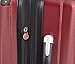 Lucas Outlander Carry On Hard Case 20 inch Expandable Rolling Suitcase With Spinner Wheels (20in, Burgundy)
