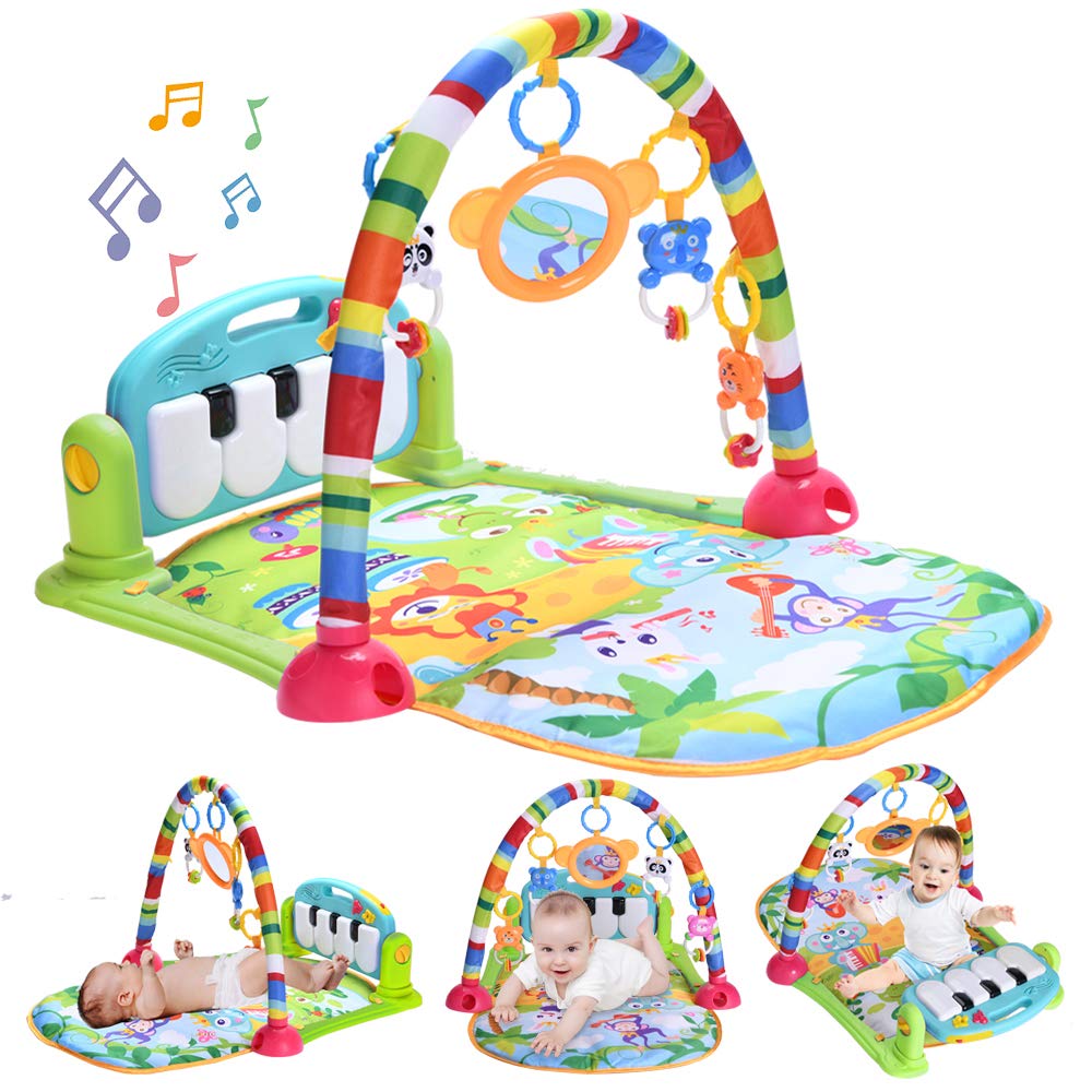 baby einstein piano cap touch kick activity gym