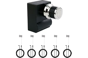 GRIMATE Grill Igniter Kit for Nexgrill 720-0882A - 5 Burner Grill, 720-0888 720-0888N, 6 Outlet Tact Push Button Spark Igniter with Wire Ignition Replacement Kits