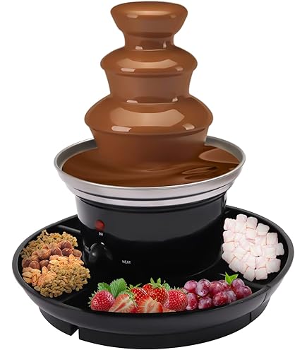 Fontaine Chocolate 12個 Fontaine Chocolate 12個 Nostalgia 4-Tier Stainless Steel Chocolate