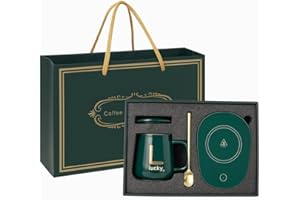 Electronic Warmer Coffee Set (Green)