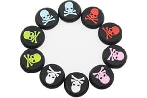 CHENBO Slicone Skull Analog Controller Joystick Thumbstcks Ciaps Thumb Stick Grips Caps Cover for PS4 PS3 Xbox One/360 Contro