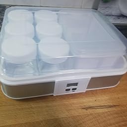 Leogreen - Yogurtera, Maquina para Hacer Yogur Casero, 7 tarros ...