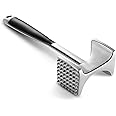 KITEXPERT Meat Tenderizer Hammer with Comfortable-Grip Handle, Dual-Side Mallet for Kitchen, Heavy Duty Pounder for Tenderizi