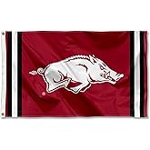 College Flags & Banners Co. Arkansas Razorbacks Stripes 3x5 Banner Flag