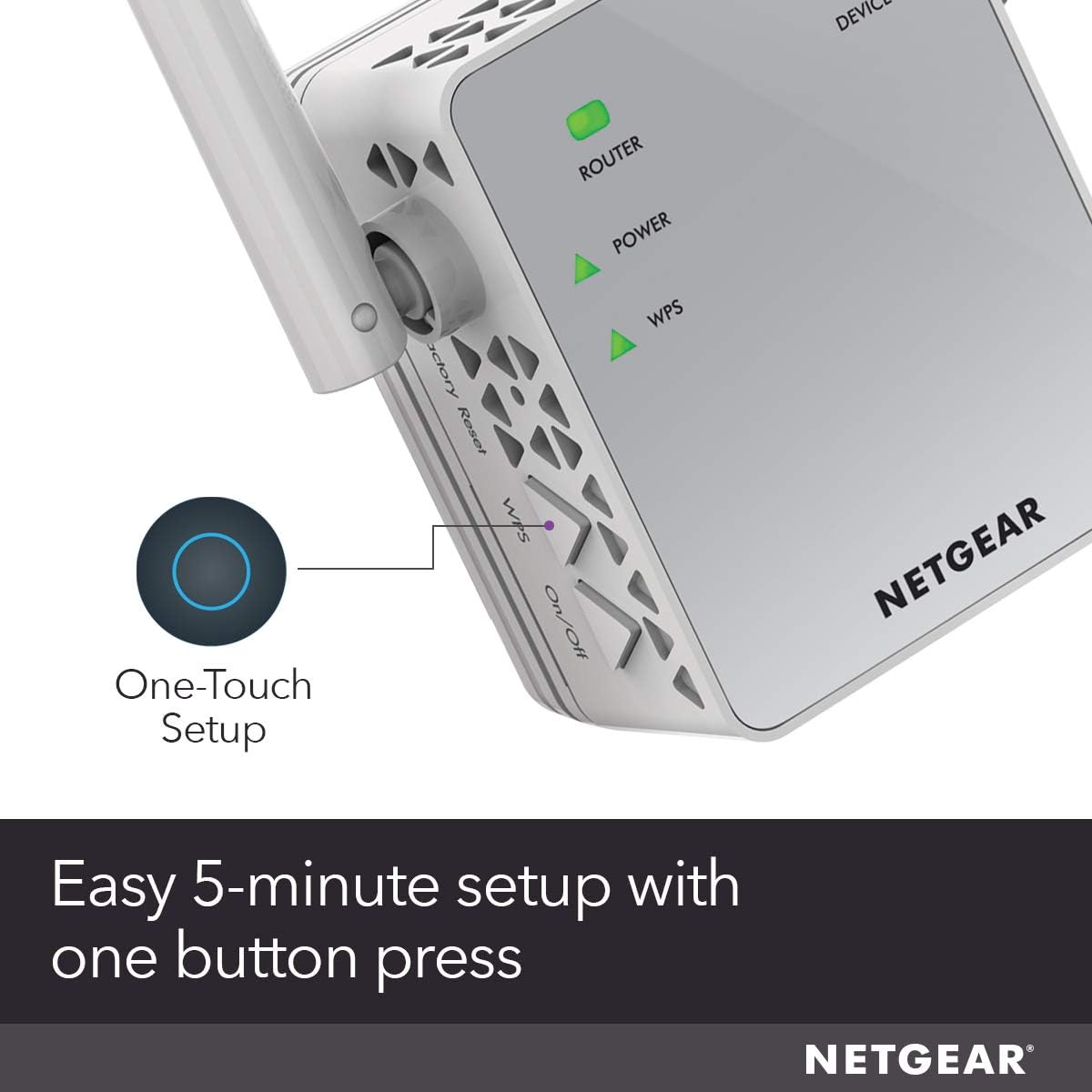 NETGEAR WiFi Range Extender EX3700 - Coverage up to 1000 sq.ft. and 15 Devices with AC750 Dual Band Wireless Signal Booster & Repeater (up to 750Mbps Speed), and Compact Wall Plug Design: Computers & Accessories