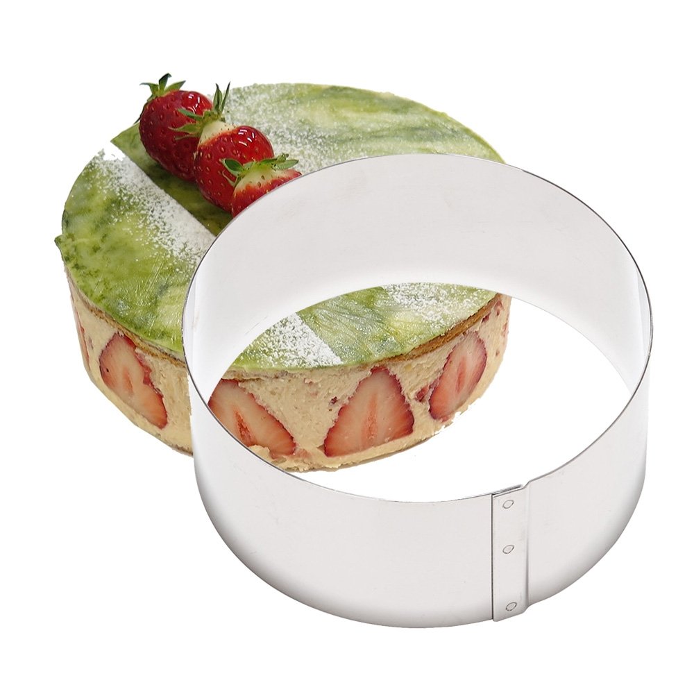 Gobel 864990 Vacherin (Meringue Dessert) Rings Stainless Steel