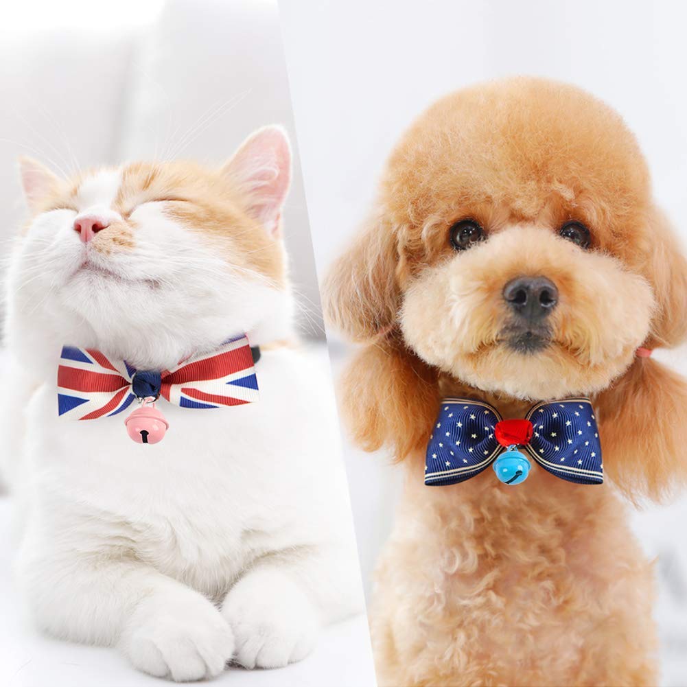 Koogel Kleine Glöckchen zum Basteln, 50 Stück Bunte Metallglöckchen Schellen Basteln Anänger Jingle Bells für Schmuckherstellung Weihnachten Dekoration DIY