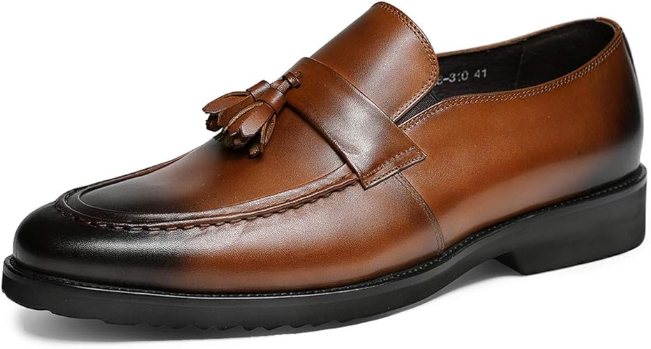 Amazon Wewin タッセルローファー メンズ 本革 ビジネスシューズ 紳士靴 革靴 スリッポン Uチップ モカシン キルト ドライビング シューズ 冠婚葬祭 おしゃれ カジュアル オフィス 仕事靴 営業マン 会社 人気 通気 快適 防滑 ビジネスシューズ