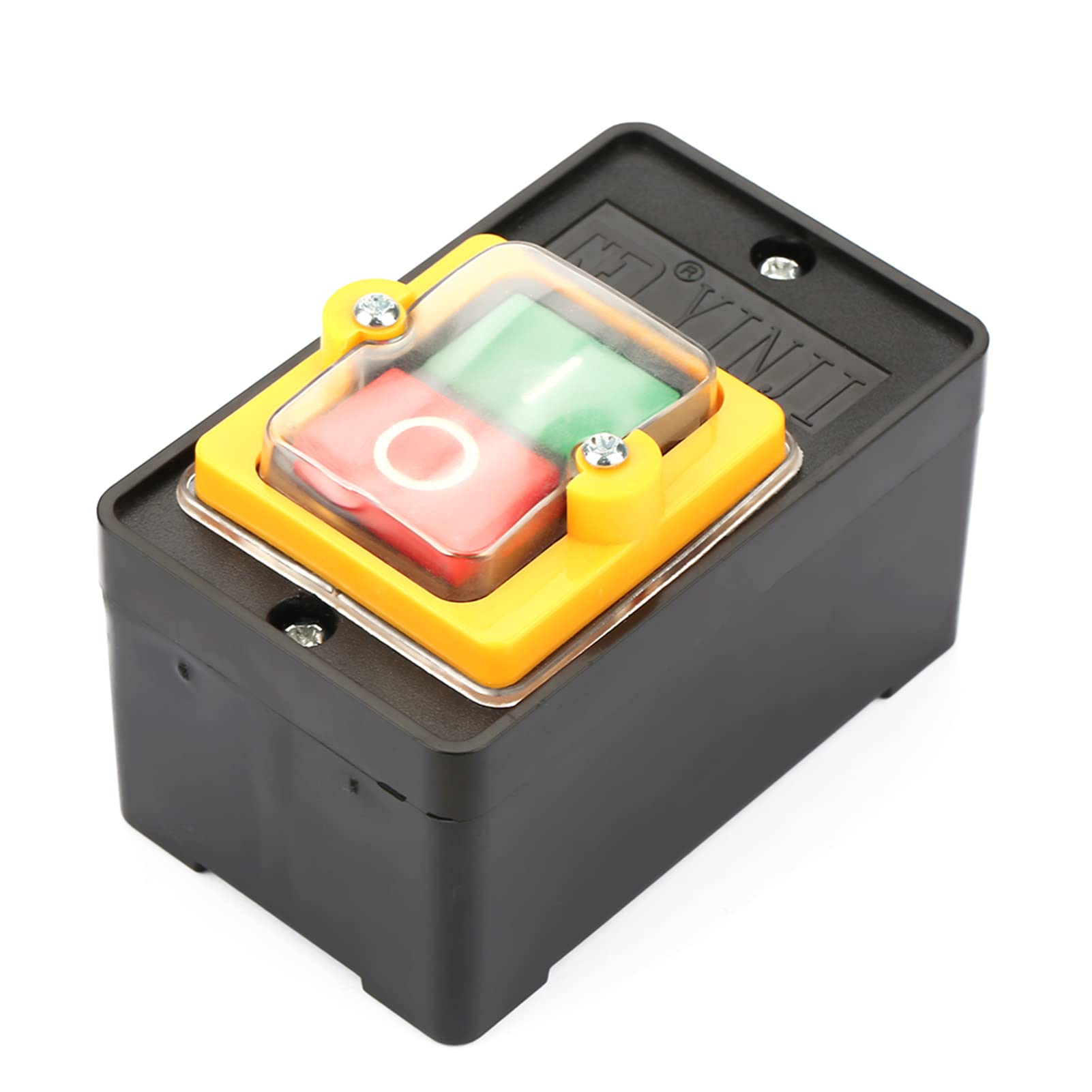 Hilitand AC220V/380V 10A Pushbutton Switch Waterproof ON/OFF Push Button Used in Mechanical Equipment Textile Machinery