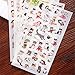 Schoolsupplies 6 Sheets Super Cute Cat Stickers for DIY Albums Diary Decoration Cartoon Scrapbooking Kawaii School Office Stationery