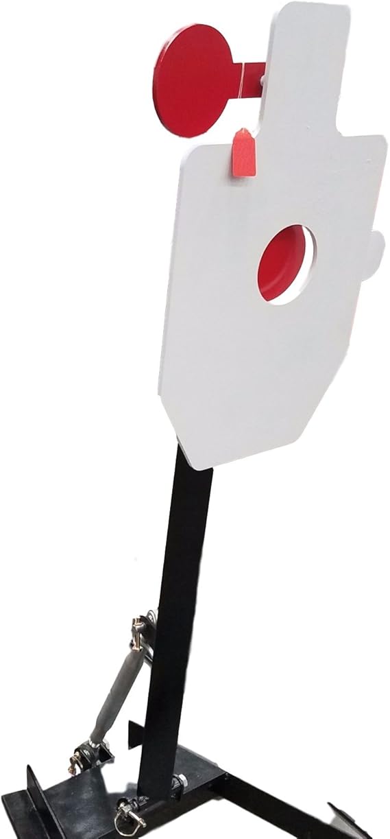 Ground Zero Ballistics AR500 Steel Hostage Silhouette Shooting Target