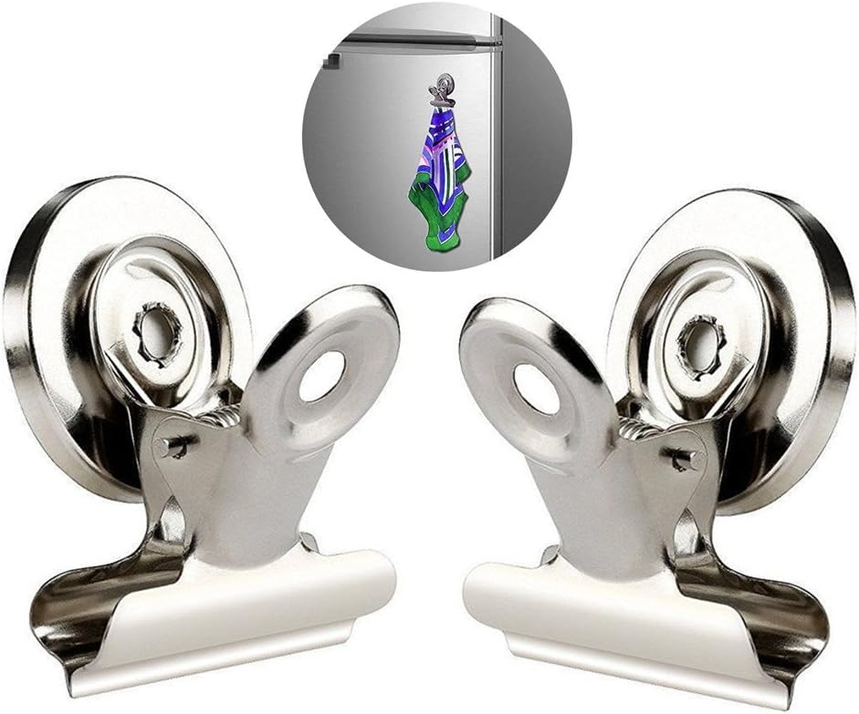 Qiorange Strong Clips Heavy Duty Refrigerator Clips 30mm Wide