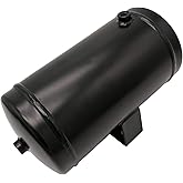 Lhfacc 1 Gallon Air Tank Air Reservoir Tank with 1/4 Inches NPT Ports, Black