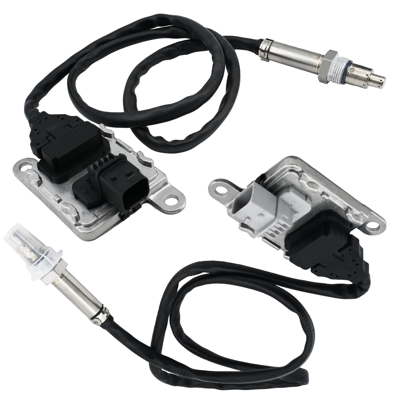 Photo 1 of Automost Inlet & Outlet NOx Sensor - Compatible with 2013-2018 Cummins Engine ISX 15.0, ISX 11.9, Downstream & Upstream Nitrogen Oxide Sensor, Replace #5WK96740B, 3687930, 5WK96749B, 2872942