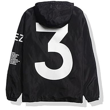 GUTSBOX Mode Windbreaker, Coole Windjacke Kapuzenjacke Streetwear Unisex Damen/Herren/Jungen Mädchen Reißverschluss Jacke