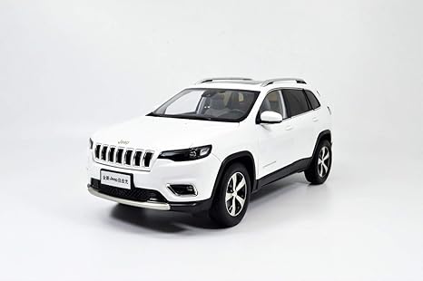 Amazon ジープチェロキー1 18ダイキャストモデルカー 19 おもちゃの車ミニカー Jeep Cherokee 白 ミニカー ダイキャストカー おもちゃ