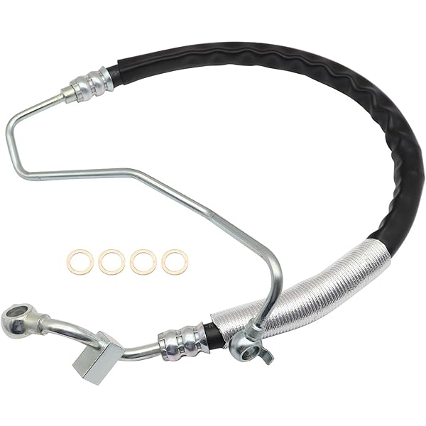 Amazon.com: KHFAXTYK Power Steering Pressure & Return Hose Assy  