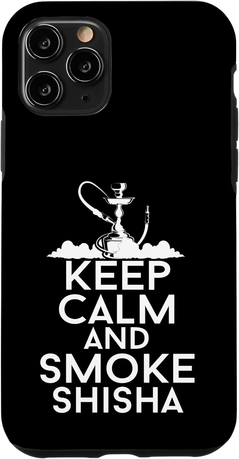 Amazon Com Iphone 11 Pro Keep Calm And Smoke Shisha Great Hookah Case