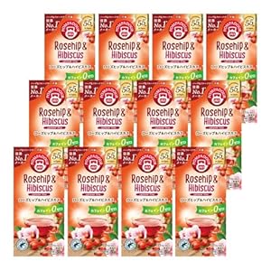 ポンパドール ローズヒップ&ハイビスカス 10ティーバッグ ×12セット