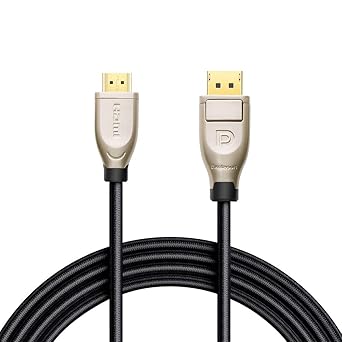 Ugreen Cable Displayport A Hdmi 4k 60hz 1080p 144hz Cable Dp A Hdmi Activo Macho A Macho Con Tecnologia De Pantalla Multiple Amd Eyefinity Para Tarjeta Grafica Pc Laptop 2 Metros Amazon Es