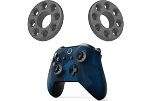 Murciful Precision Rings Aim Assist Motion Target Control Controller Rings for PS5,PlayStation Project Q,PS4,Xbox Series X/S,Xbox One X/S,Xbox 360,Lenovo,Switch Pro(2pcs black Silicone Soft)