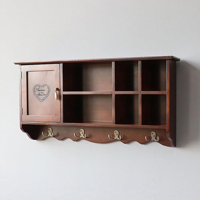 BGCG Gabinete Americano Retro de la Pared de la Cocina de Madera sólida