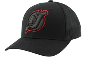 ZHATS NHL Unisex-Adult NHL Officially Licensed Adjustable Snapback Hat Dakota Element Black