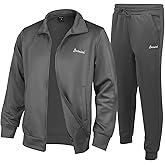 Brimisal Men's Tracksuits Sweatsuits For Men 2 Piece Sets Outfits Long Sleeve Casual Full Zip Athletic Jogging Sportswear