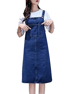 longer length pinafore dress