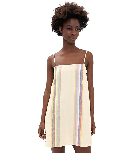 staud laura linen dress Blush Canyon Mini while breathable linen and a soft cotton lining deliver effortless comfort from brunch to beach evenings. Staud Laura Linen Dress in