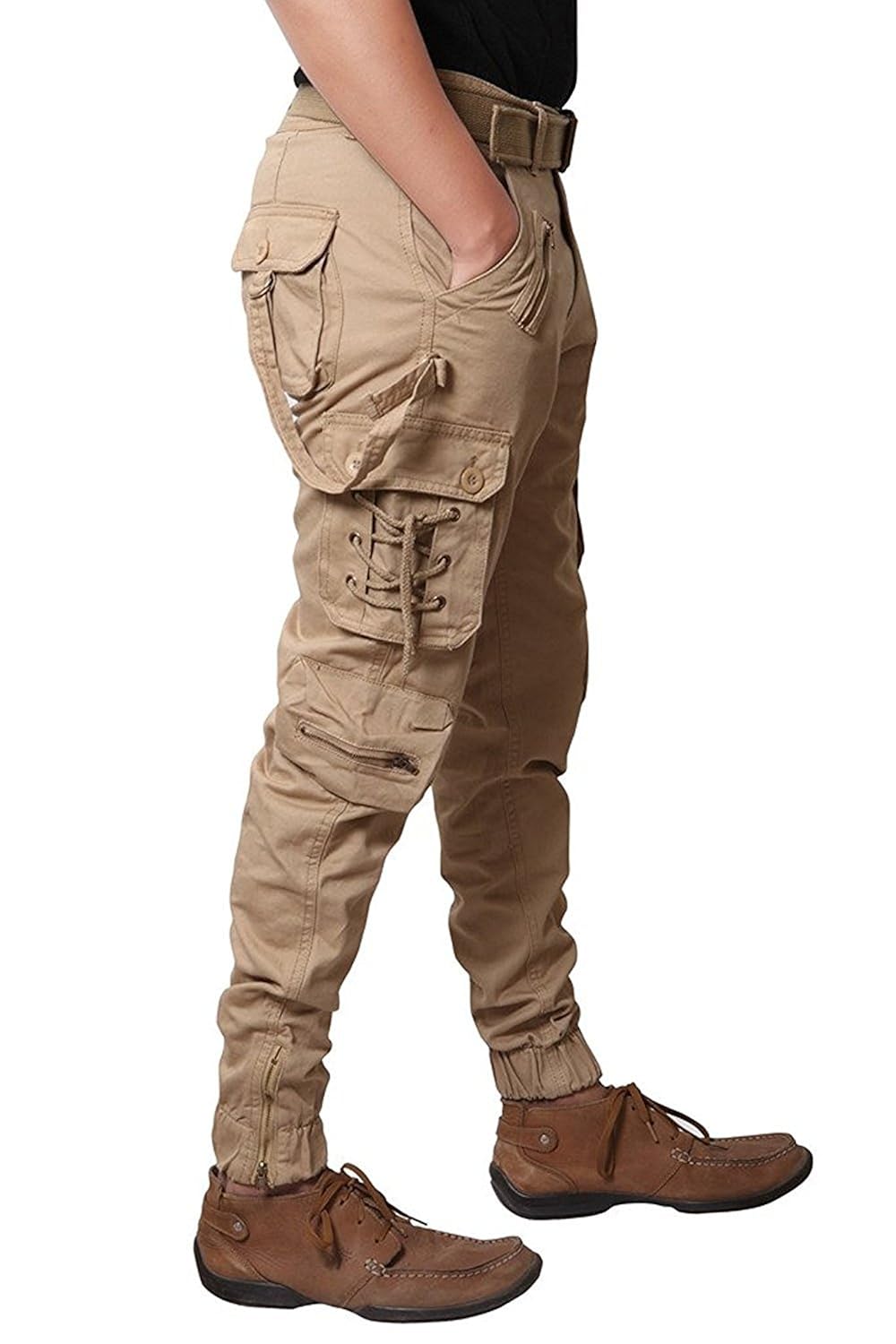 verticals men's cotton cargo