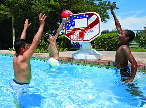 Poolmaster 72830 USA Competition Poolside Basketball Game