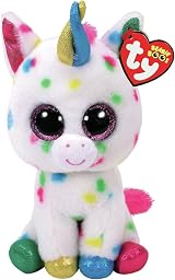 TY Harmonie Unicorn Beanie Boo Plush Baby Toy TY
