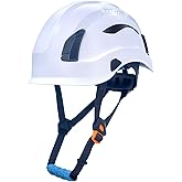 RDSGSO Safety Helmet Construction Work Head Protection Hard Hats Lightweight 6-Point Suspension ANSI Type 1 Approved
