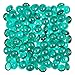 Artisan Supply Teal Glass Gems 5 Lbs. — Fills 1 ½ Quarts Vol. —Non-Toxic Lead Free Vase Filler, Table Scatter, Aquarium Fillers — Beautiful, Smooth, Fun, Vibrant Colors Crafted in The USA