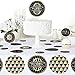 Big Dot of Happiness Roaring 20's - 1920s Art Deco Jazz Party Giant Circle Confetti - Large Confetti 27 Count