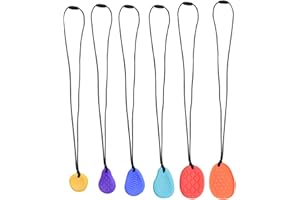 6pcs Sensory Stones for Textured Stone Toy for Stress Relief and Calming Great for Classroom Teaching Purpose Sensory Toy