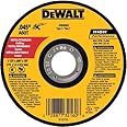 DEWALT Cutting Wheel, General Purpose Metal Cutting, 4-1/2-Inch, 5-Pack (DW8062B5)