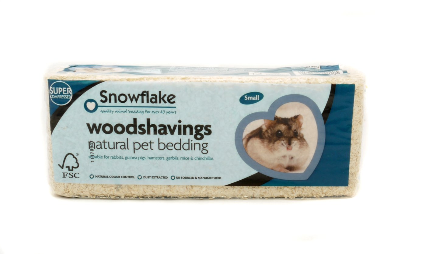 Snowflake Woodshavings-Small