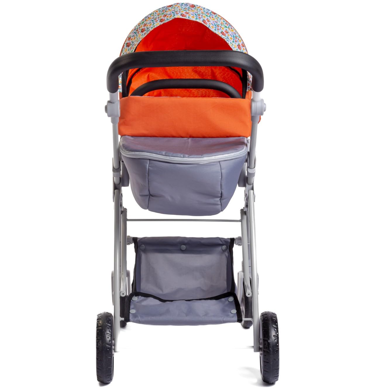 JC Toys - for Keeps Playtime | Deluxe Folding Sports Pram Stroller | Nature Theme Collection | for Dolls up to 20